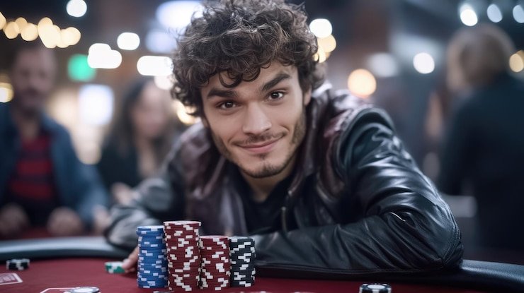 omset4d mobile phone showing live dealer game in portrait